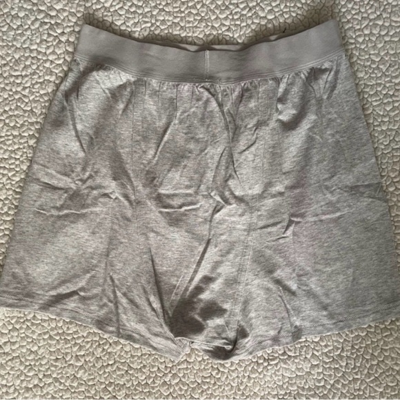 Skims Boyfriend Loose Boxer Light Heather Grey XXS - Picture 6 of 12